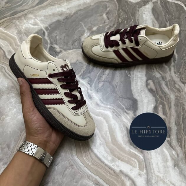 SAMBA Beige Grenat