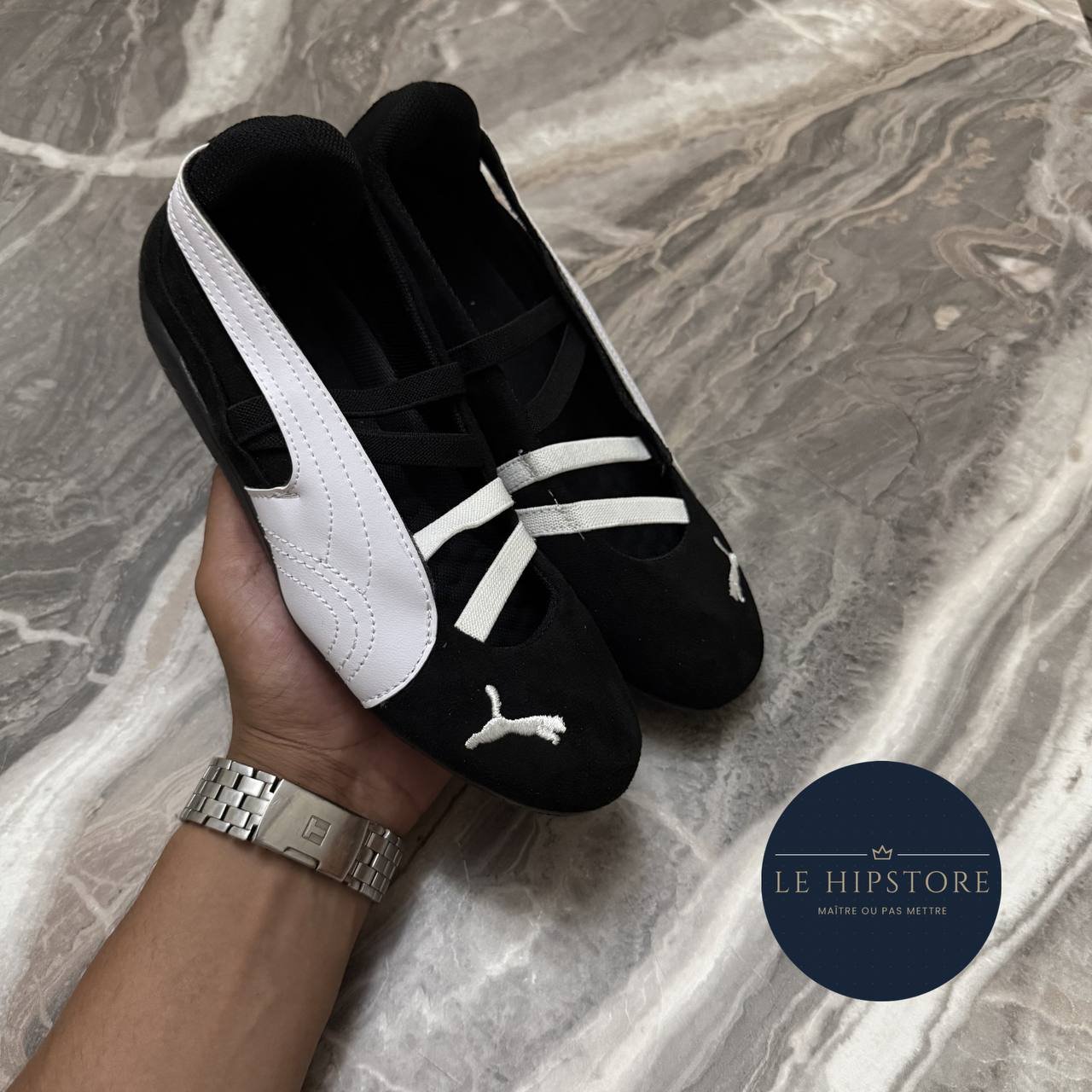 SPEEDCAT BALLERINE NOIR - الصورة 2