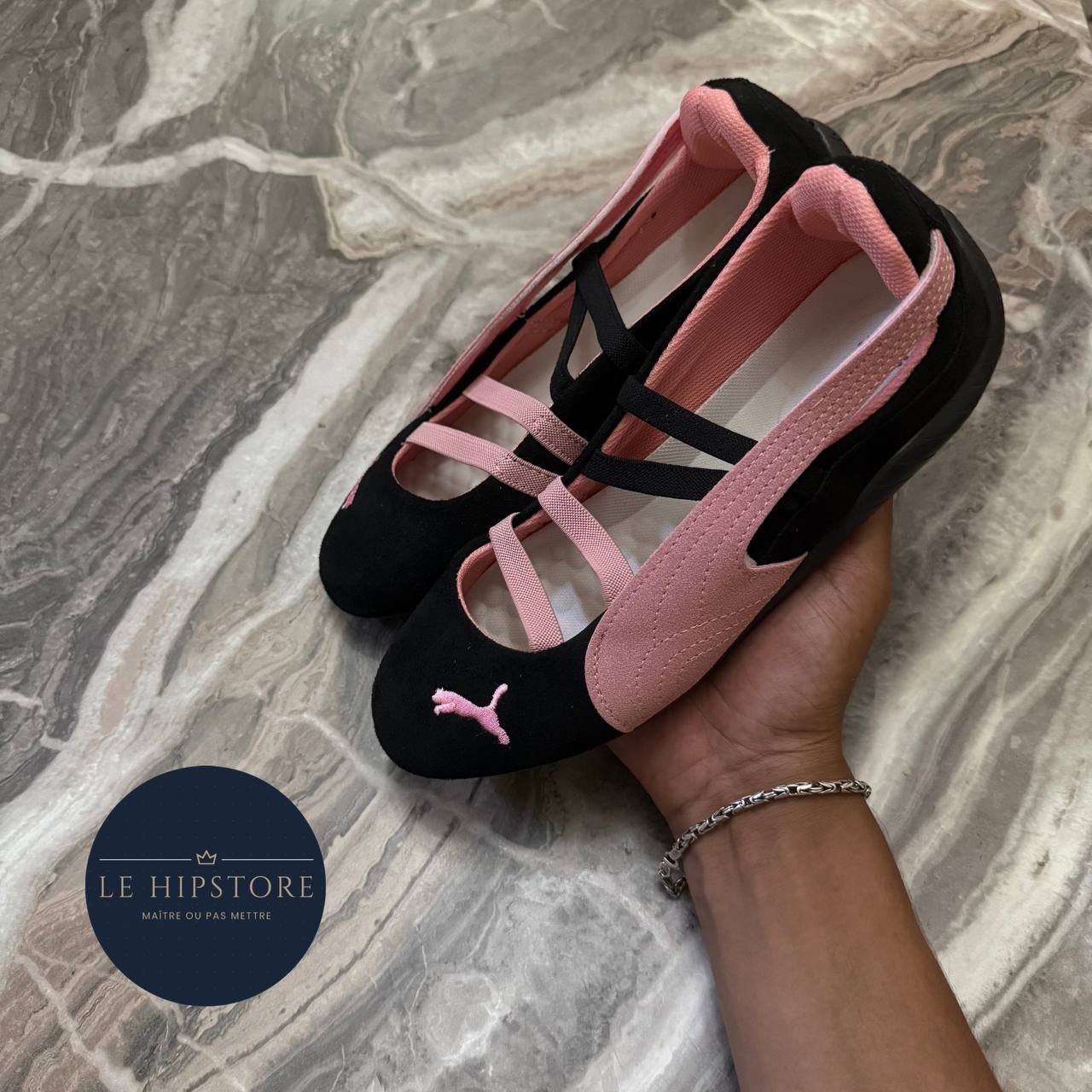 SPEEDCAT BALLERINE NOIR ROSE - الصورة 6