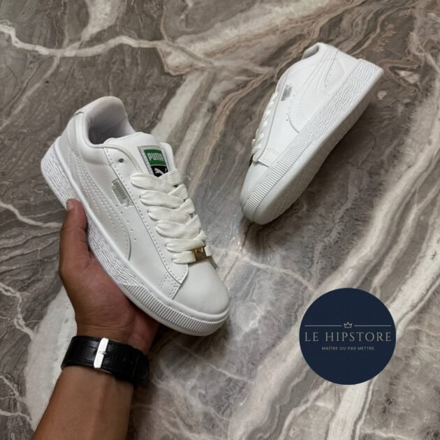 PUMA SUEDE WHITE