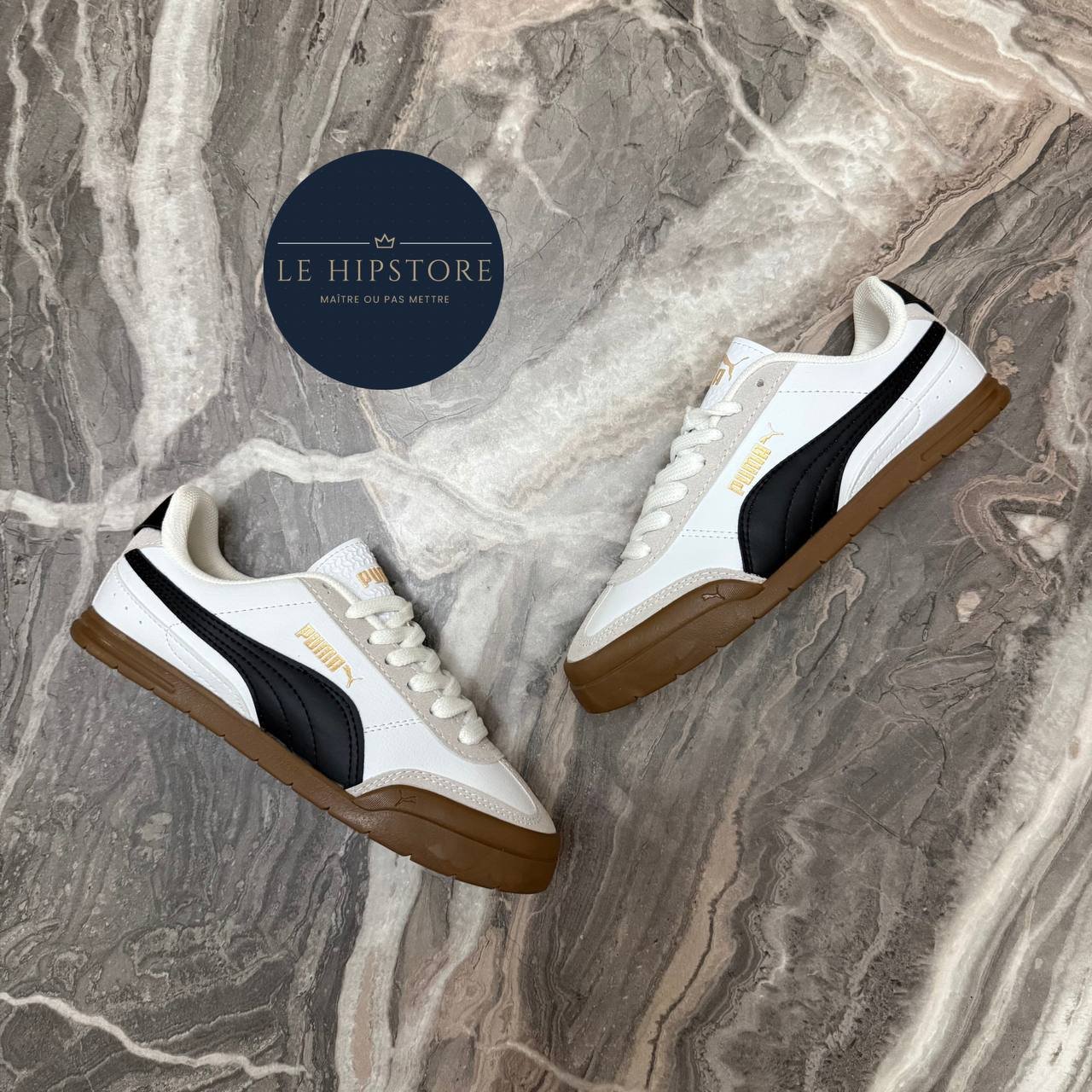 PUMA NEW WHITE BLACK - الصورة 4